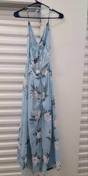 Blue Maxi Dress - Picture 7 of 9